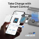 Smart Humidifiers for Bedroom, 6L Top Fill Supersized Cool Mist Humidifier for Large Room, 60 Hour Runtime, Quiet Ultrasonic Humidifiers for Plants, Baby, Indoor, Home, Night Light, Black