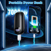 Hand Warmers Rechargeable 2 Pack - Electric Dual-Sided Heating Hand Warmers Max 131β, 20Hrs Battery Operated Pocket Heater for Raynauds, Golf, Camping, Hunting Essentials, Gifts for Men Women