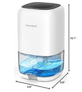Dehumidifier, 35 OZ Small Dehumidifiers for Room for Home, Quiet with Auto Shut Off, Dehumidifiers for Bedroom (280 Sq. Ft), Bathroom, RV, Closet