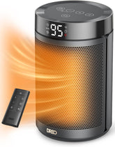 Space Heater, Portable Electric Heaters for Indoor Use with Thermostat