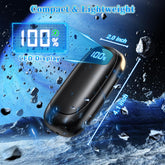 Hand Warmers Rechargeable 2 Pack - Electric Dual-Sided Heating Hand Warmers Max 131β, 20Hrs Battery Operated Pocket Heater for Raynauds, Golf, Camping, Hunting Essentials, Gifts for Men Women