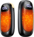 Hand Warmers Rechargeable 2 Pack - Electric Dual-Sided Heating Hand Warmers Max 131℉, 20Hrs Battery Operated Pocket Heater for Raynauds, Golf, Camping, Hunting Essentials, Gifts for Men Women