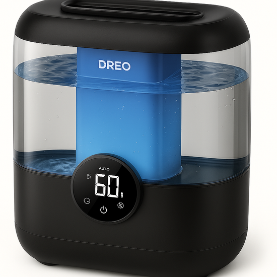 Smart Humidifiers for Bedroom, 6L Top Fill Supersized Cool Mist Humidifier for Large Room