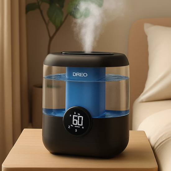 Smart Cool Mist Humidifier – 6L Large Tank, App & Sensor Control, Whisper-Quiet