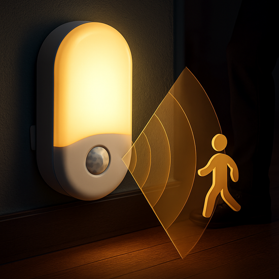 Motion Sensor Night Light, 2Pack, Motion Activated Night Light